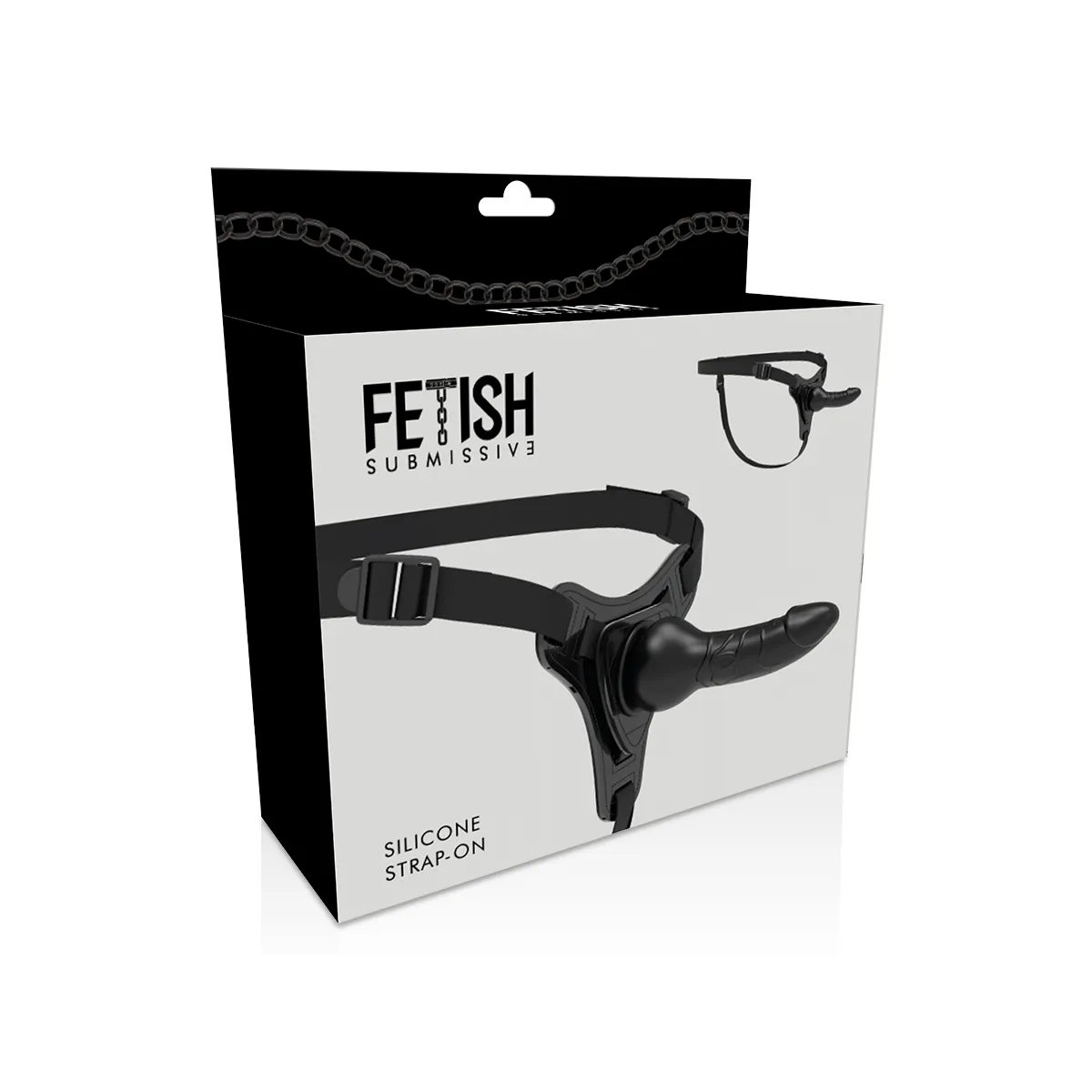 Realistisches Schwarzes Silikon 16 cm von Fetish Submissive Harness | Fesselliebe.de