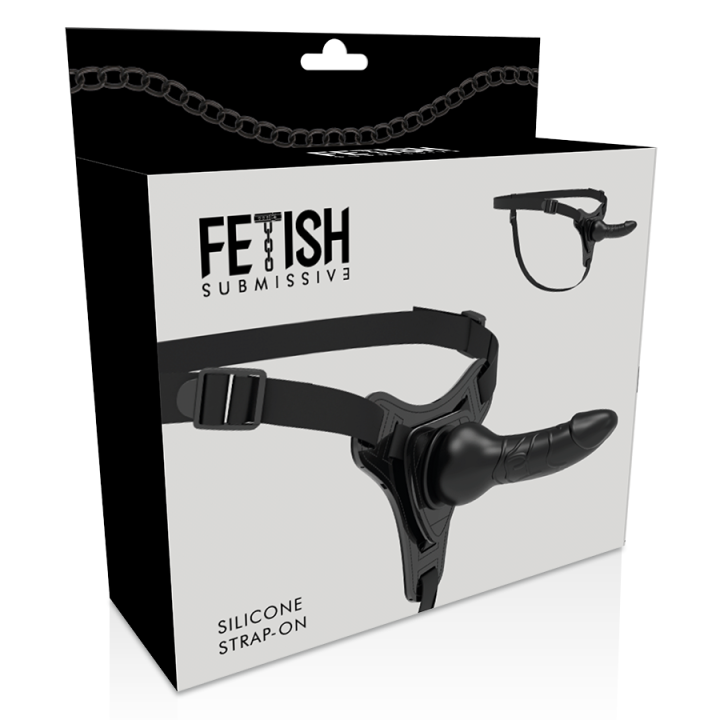 Realistisches Schwarzes Silikon 16 cm von Fetish Submissive Harness | Fesselliebe.de