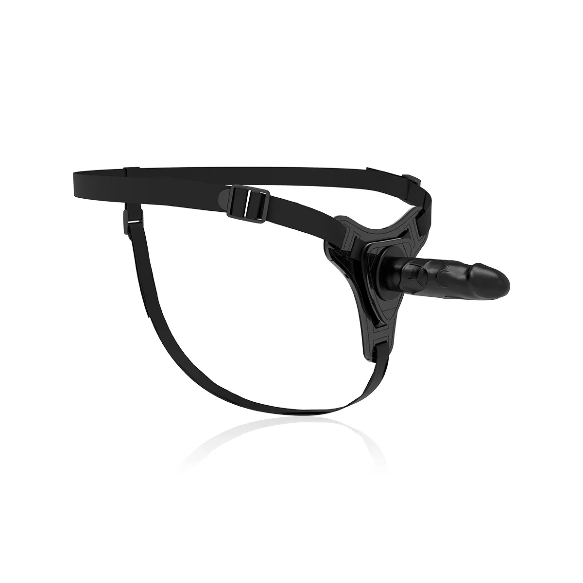 Realistisches Schwarzes Silikon 15 cm von Fetish Submissive Harness | Fesselliebe.de