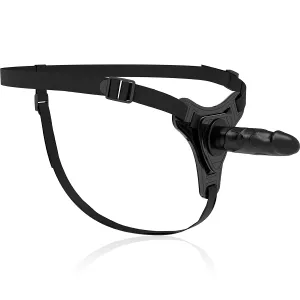 Realistisches Schwarzes Silikon 15 cm von Fetish Submissive Harness