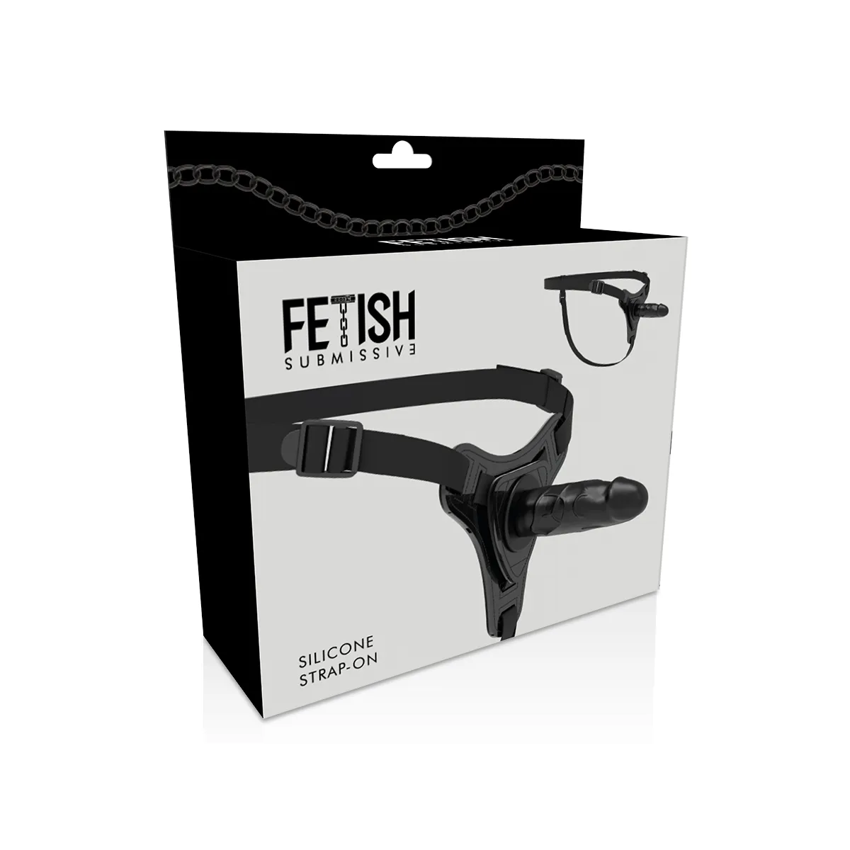 Realistisches Schwarzes Silikon 15 cm von Fetish Submissive Harness | Fesselliebe.de