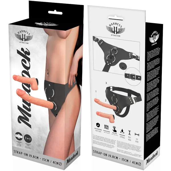 Rnes Murdock 19,8 + 15 cm -O- 4 cm von Harness Attraction | Fesselliebe.de