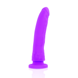Toys Harness + Dong Lila Silikon 17 cm -O- 3 cm von Deltaclub | Fesselliebe.de