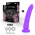 Toys Arnes + Dong Lila Silikon 20 cm -O- 4 cm von Deltaclub