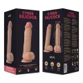 Strap-On Saul Flüssige Silikon mit 3 Ringen Gratis 15,5 cm -O- 4,2 cm von Cyber Silicock