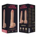 Strap-On Freeman Flüssige Silikon mit 3 Ringen Gratis 20 cm -O- 3,8 cm von Cyber Silicock