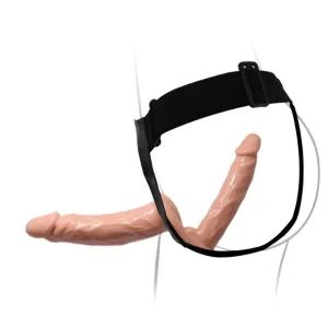 Ultra Leidenschaftlicher Doppelter Dildo mit Harness von Baile Harness Collection