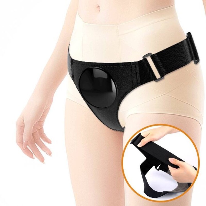 Harness-Hose Universal-Harness mit Dildo Jerry 21,8 cm Natur von Pretty Love | Fesselliebe.de