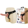Harness-Hose Universal-Harness mit Dildo Kevin 19 cm Natural von Pretty Love
