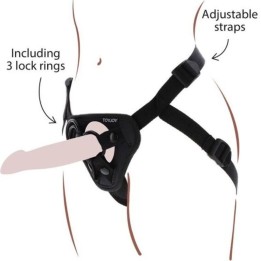 Strap-On-Gurt Schwarz von Get Real | Fesselliebe.de