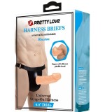 Harnnes-Slip mit Didlo Inklusive von Pretty Love | Fesselliebe.de