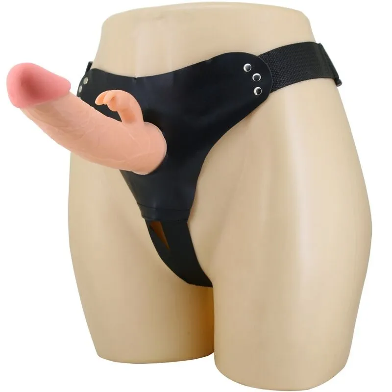 Mavis Harness Universal Slip mit Dildo 19 cm Natur von Pretty Love | Fesselliebe.de