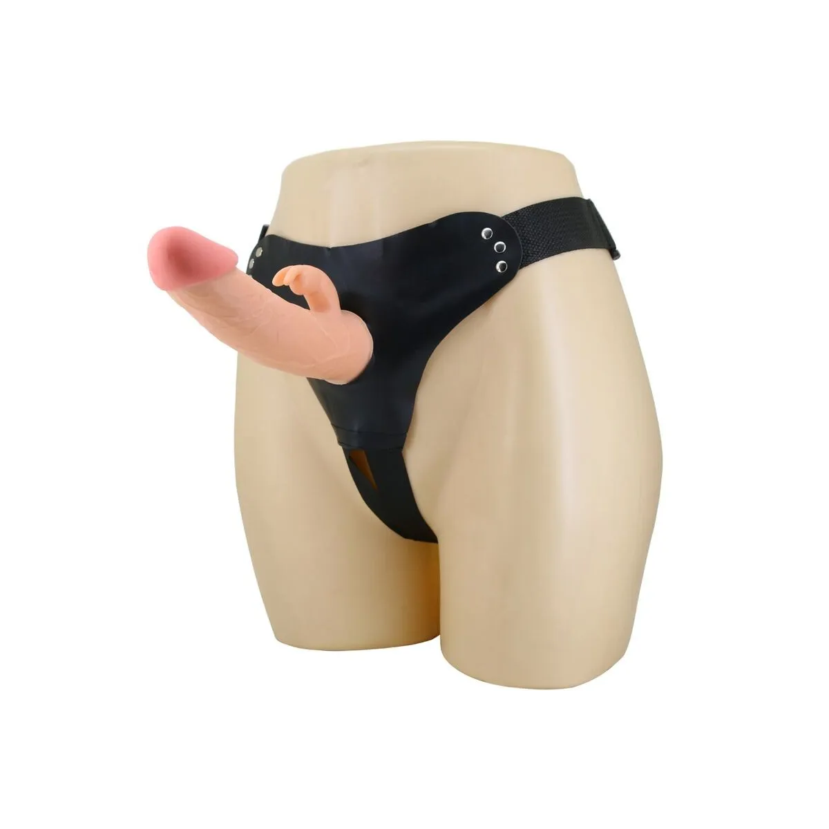 Mavis Harness Universal Slip mit Dildo 19 cm Natur von Pretty Love | Fesselliebe.de