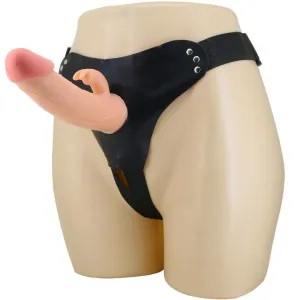 Mavis Harness Universal Slip mit Dildo 19 cm Natur von Pretty Love | Fesselliebe.de