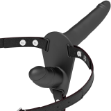Doppelte Penetration Schwarz von Fetish Submissive Harness | Fesselliebe.de