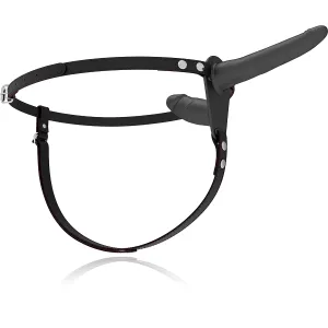 Doppelte Penetration Schwarz von Fetish Submissive Harness