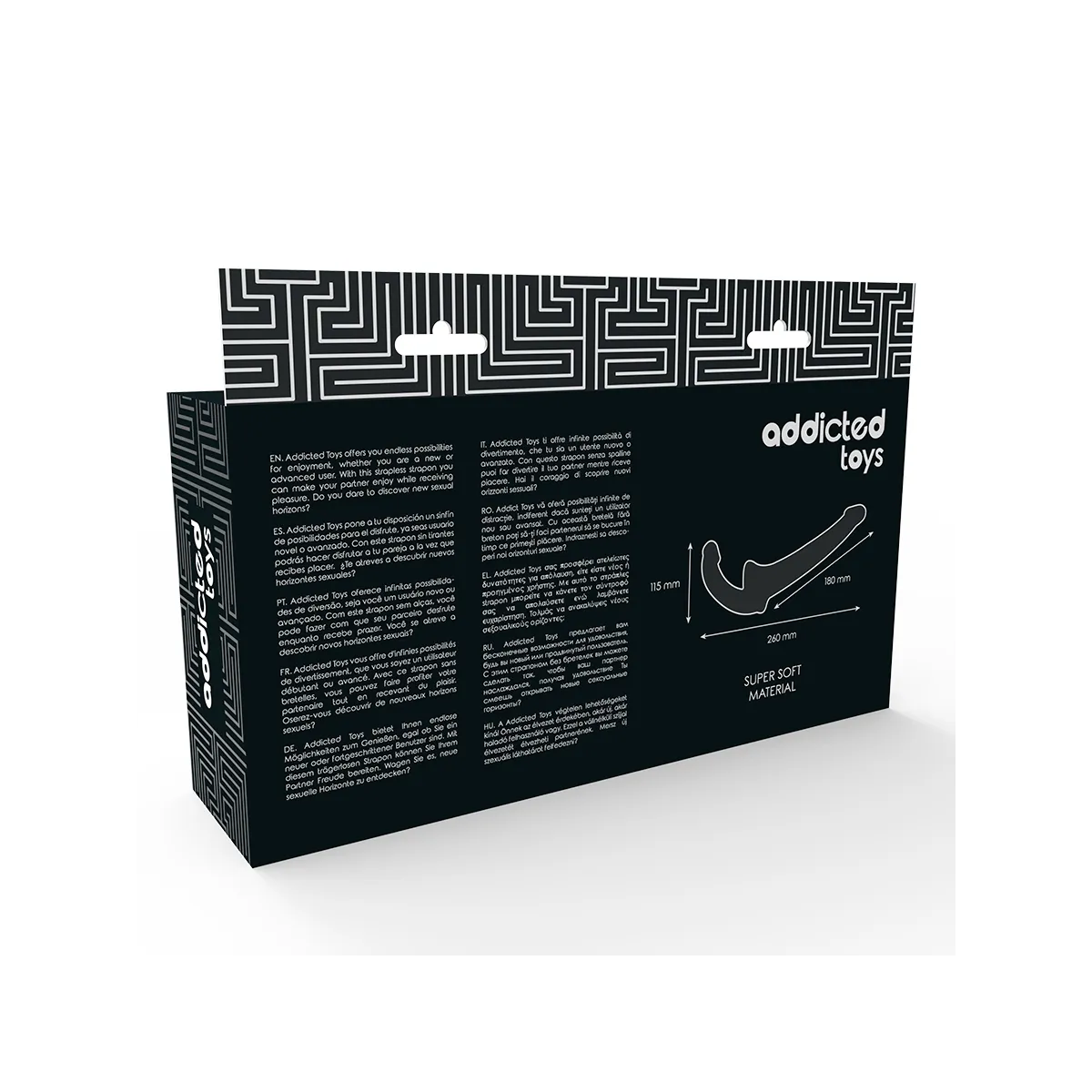 Dildo mit Rna S ohne natürliche Unterstützung von Addicted Toys | Fesselliebe.de