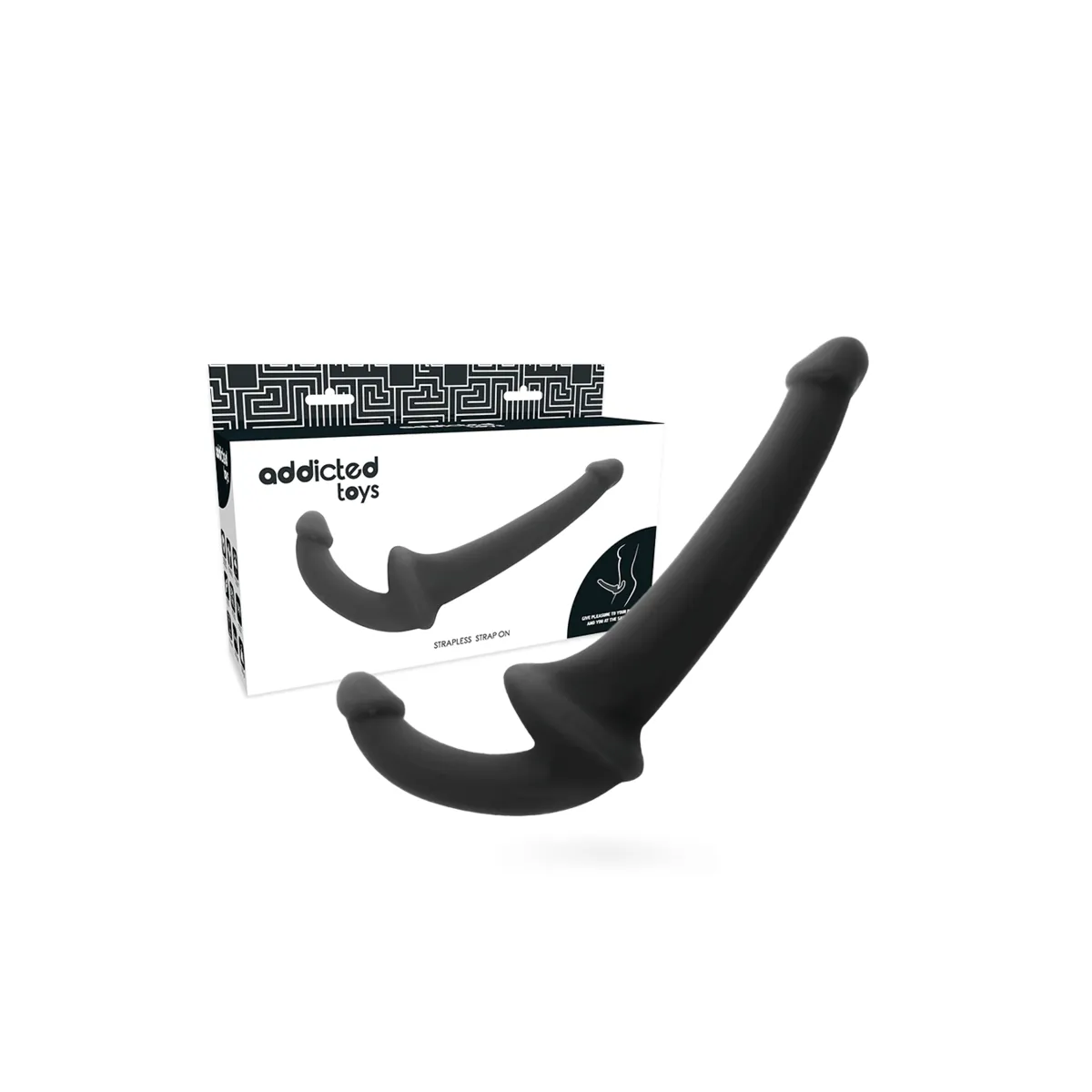 Dildo mit Rna S ohne Subjection Schwarz von Addicted Toys | Fesselliebe.de