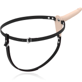 Hautfarbenes Silikonvibrator 15 cm von Fetish Submissive Harness | Fesselliebe.de