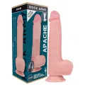 Harness + Flüssigsilikon Vibrator Premium Apache mit Fernbedienung 20,5 cm -O- 4,62 cm von Rock Army