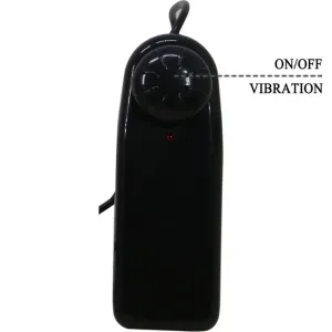 Starks Harness Slip Multi-Speed Vibration Dildo 17,5 cm Hellbraun von Pretty Love