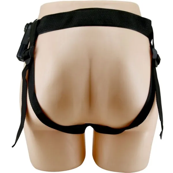 Marion Harness Universal Slip mit Vibrationsdildo 19 cm Braun von Pretty Love | Fesselliebe.de