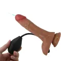 Universal Harness Slip mit Vibrierendem und Squirting-Dildo 15,5 cm Mulato von Pretty Love