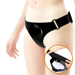 Universal Harness Slip mit Vibrierendem und Squirting-Dildo 15,5 cm Mulato von Pretty Love