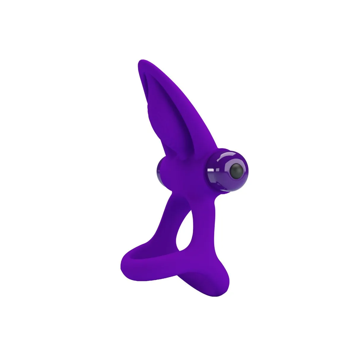 Vibratorring 10 Vibrationen Lila Silikon von Pretty Love Male | Fesselliebe.de