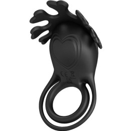 Ruben Vibratorring 7 Vibrationen Schwarzes Silikon von Pretty Love Male | Fesselliebe.de
