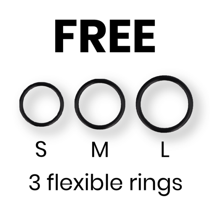 Verstellbarer Gurt und Flexible Ringe von Rock Army | Fesselliebe.de
