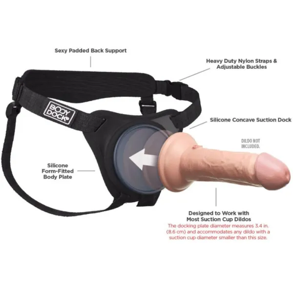 Body Dock Elite-Gurt von Pipedreams | Fesselliebe.de