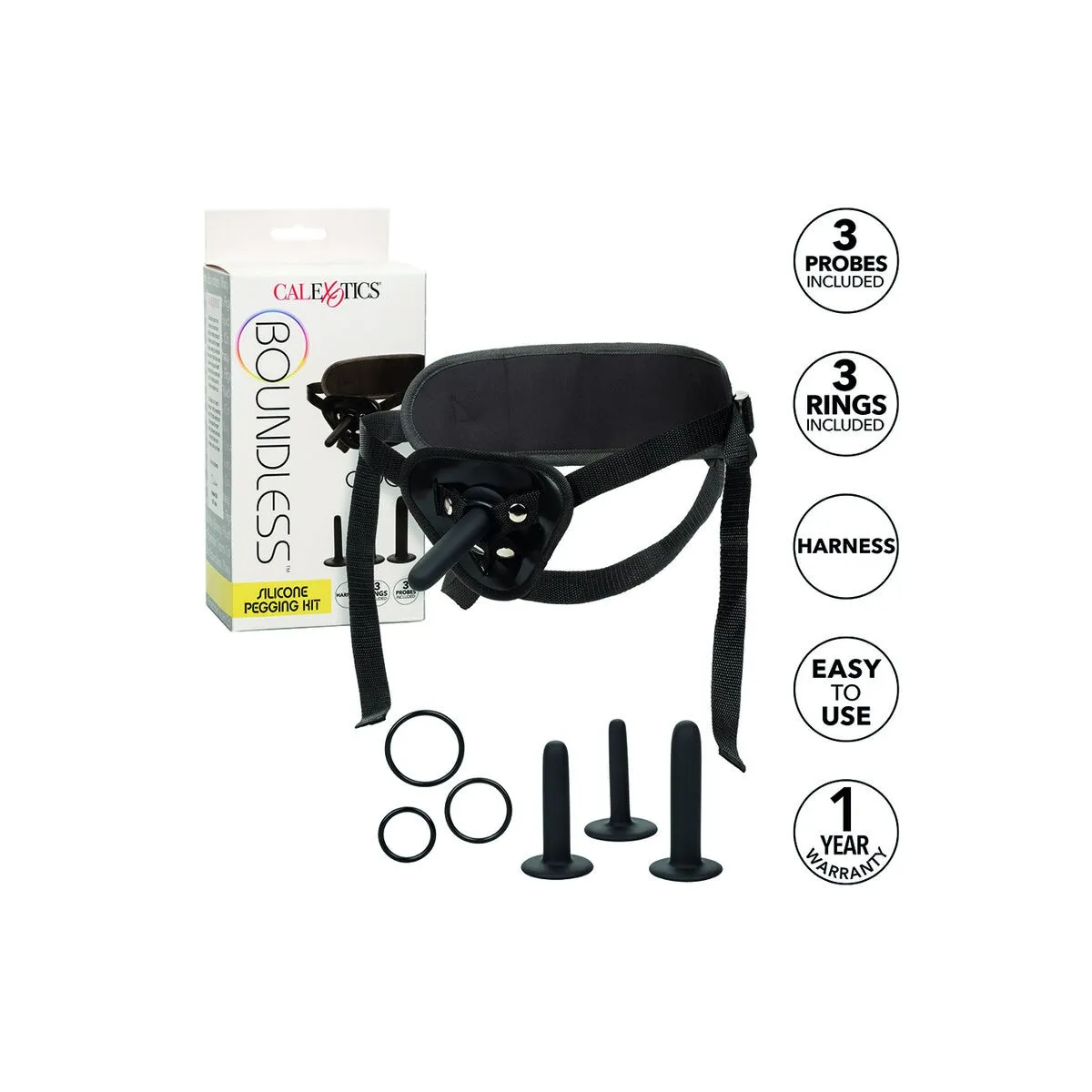 Boundless Silikon-Pegging-Kit von Calexotics | Fesselliebe.de