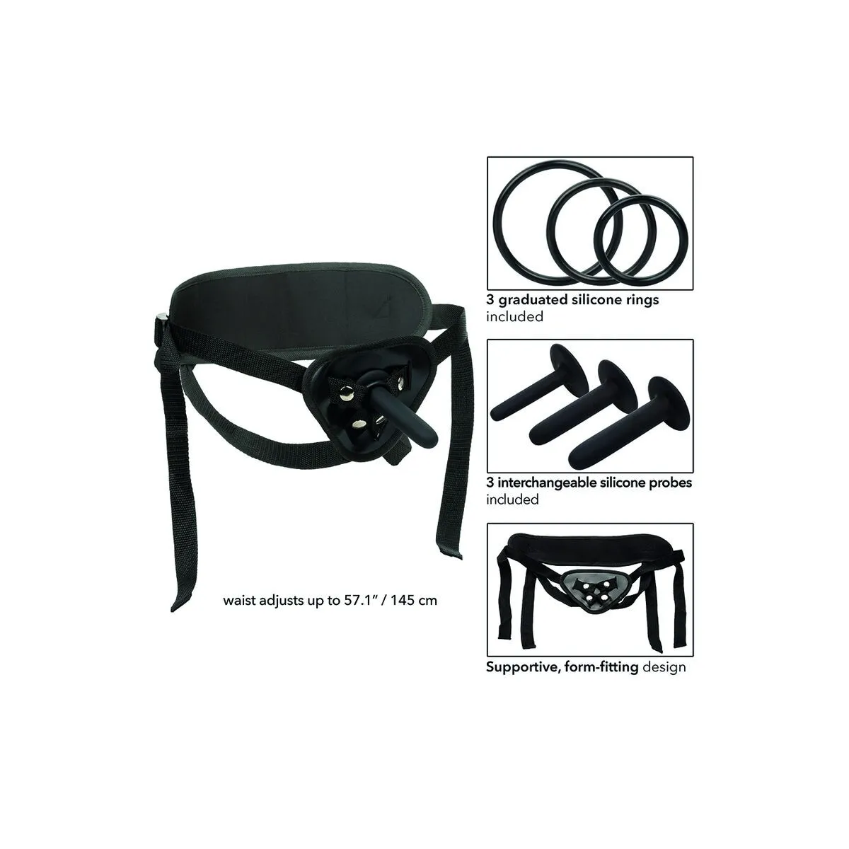 Boundless Silikon-Pegging-Kit von Calexotics | Fesselliebe.de