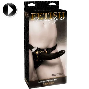 Designer Strap-On von Fetish Fantasy Gold