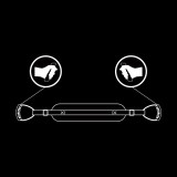 Hundegeschirr mit Noprene-Futter von Fetish Submissive Bondage | Fesselliebe.de