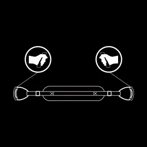 Hundegeschirr mit Noprene-Futter von Fetish Submissive Bondage