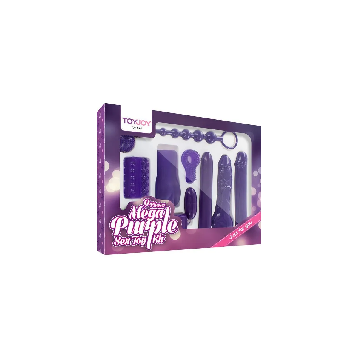 Nur für Dich Mega Lila Sexspielzeug-Kit von Toyjoy | Fesselliebe.de