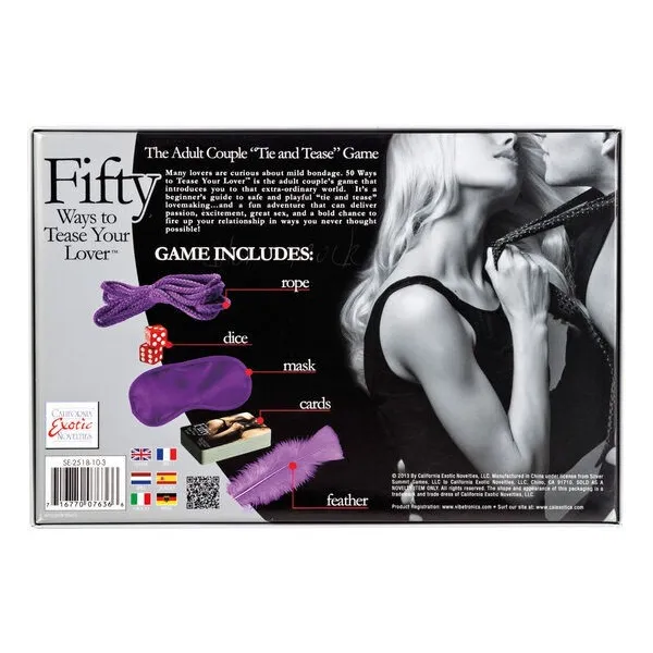 Fünfzig Möglichkeiten, Deine Liebe zu Necken von Calexotics | Fesselliebe.de