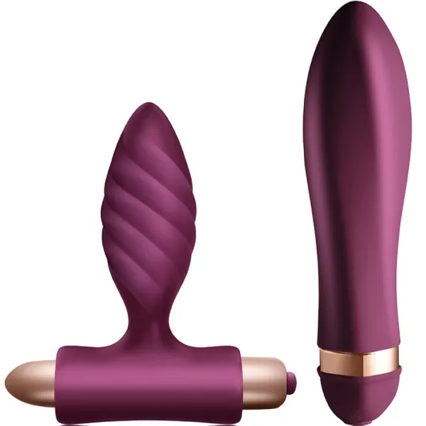 Desire Kit Twisted Vibrator + Analplug von Climaximum | Fesselliebe.de