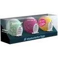 3 Masturbator Eier Riffle, Bubble & Fierce von Satisfyer Eggs