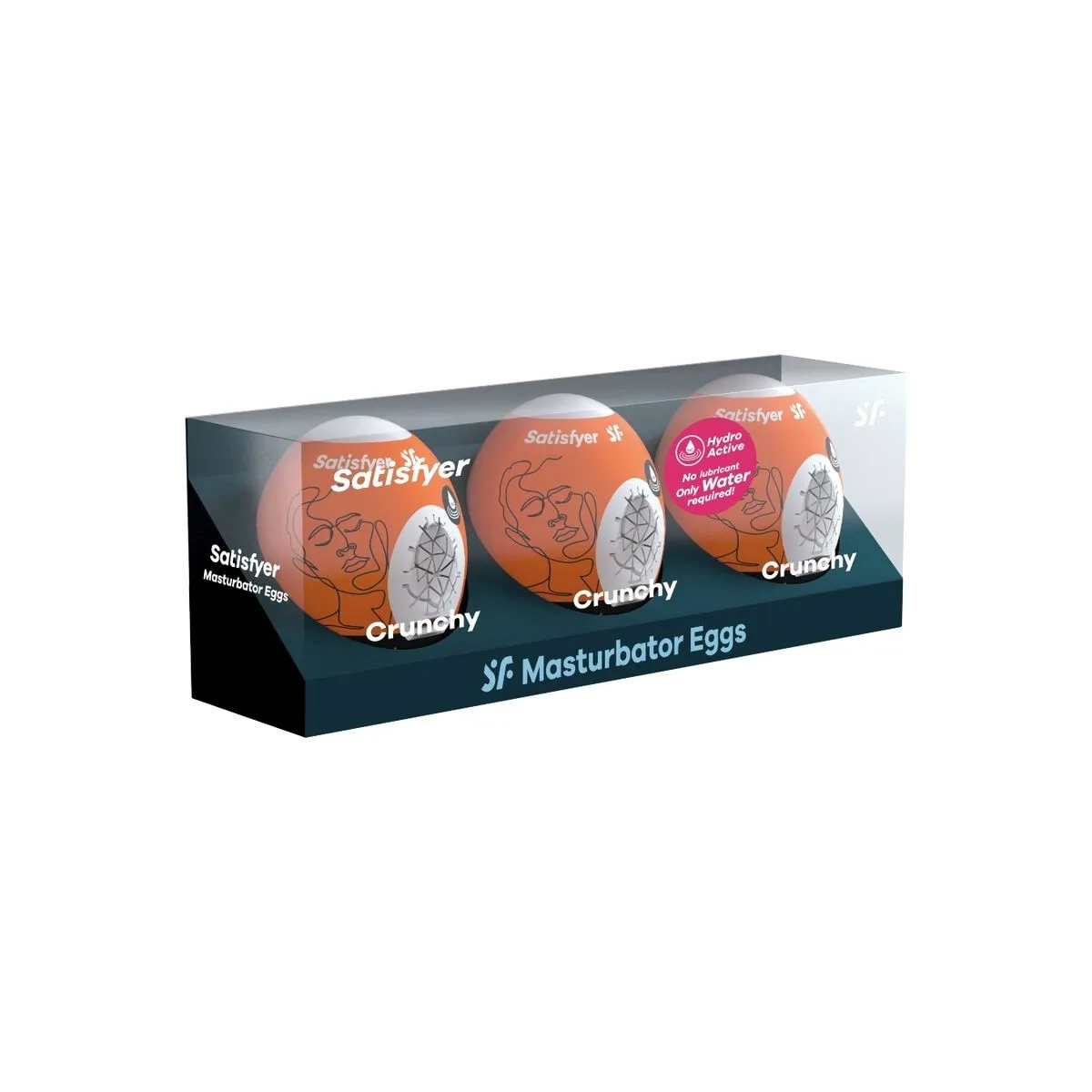 3 Masturbator Eier Crunchy von Satisfyer Eggs | Fesselliebe.de
