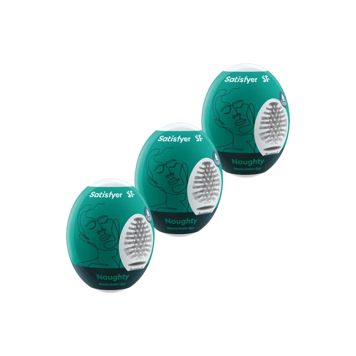 3 Masturbator Eier Naughty von Satisfyer Eggs | Fesselliebe.de