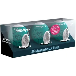 3 Masturbator Eier Naughty von Satisfyer Eggs