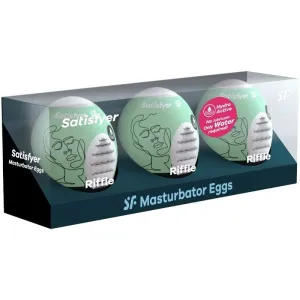 3 Masturbator Eier Riffle von Satisfyer Eggs