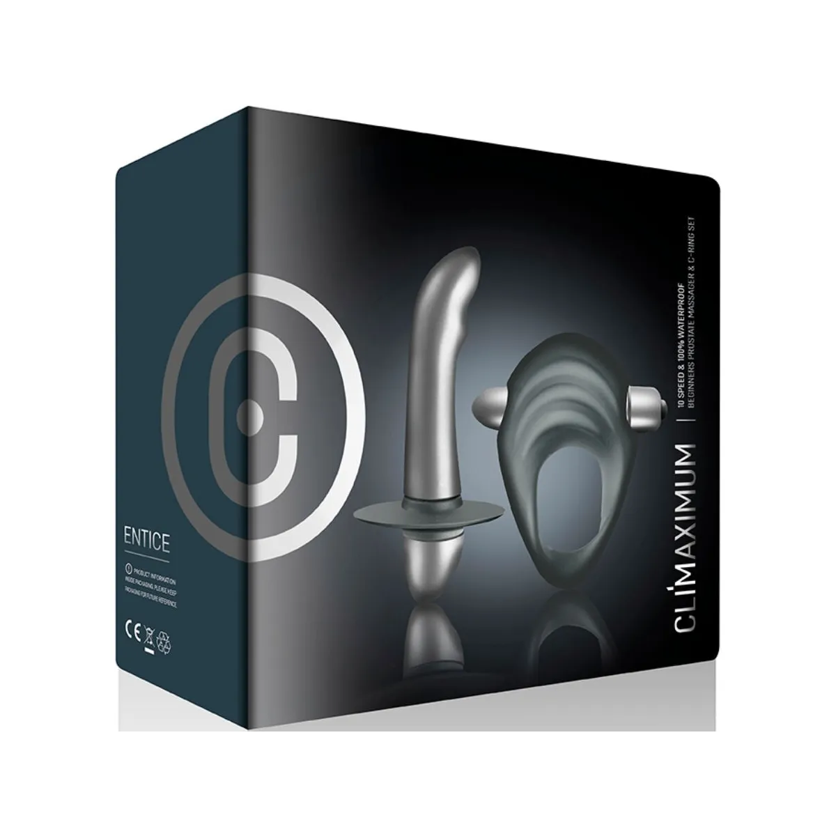 Entice Kit Cock Ring + Prostata Vibrator anfänger von Climaximum | Fesselliebe.de