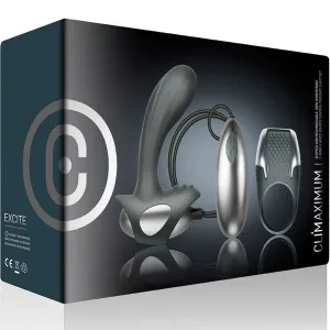 Excite Kit Cock Ring + Draht-Prostatamassagegerät von Climaximum