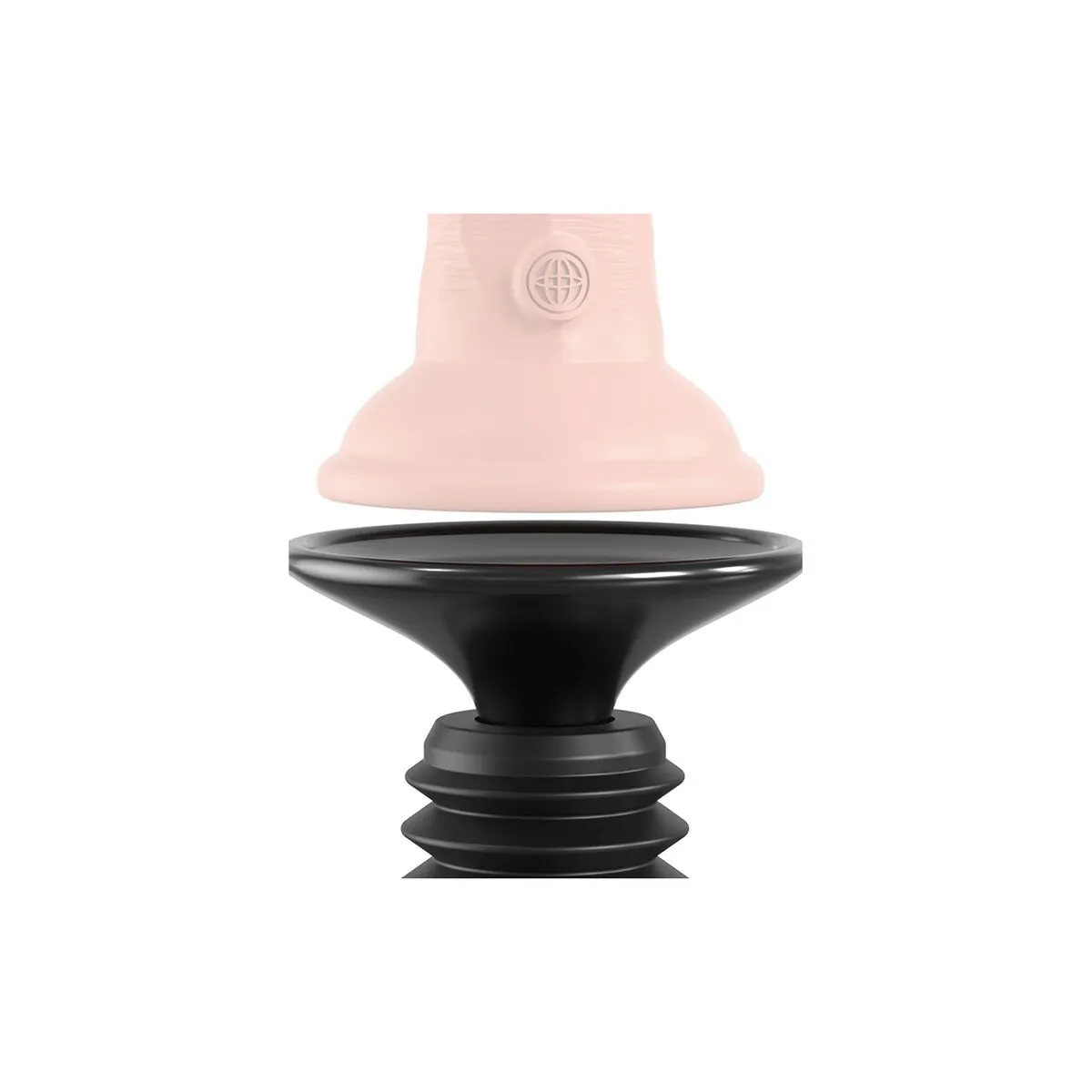 Body Dock Thruster Dildoklemme mit 7 Push-Modi Schwarz von Fetish Fantasy Series | Fesselliebe.de