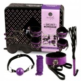 Bdsm Set 8pcs Purble / Black, von Secretplay 100% Fetish | Fesselliebe.de