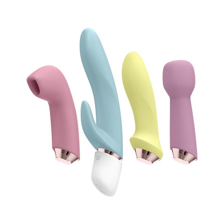 Marvelous Four Vibrator und Luftpulsset von Satisfyer Vibrator | Fesselliebe.de